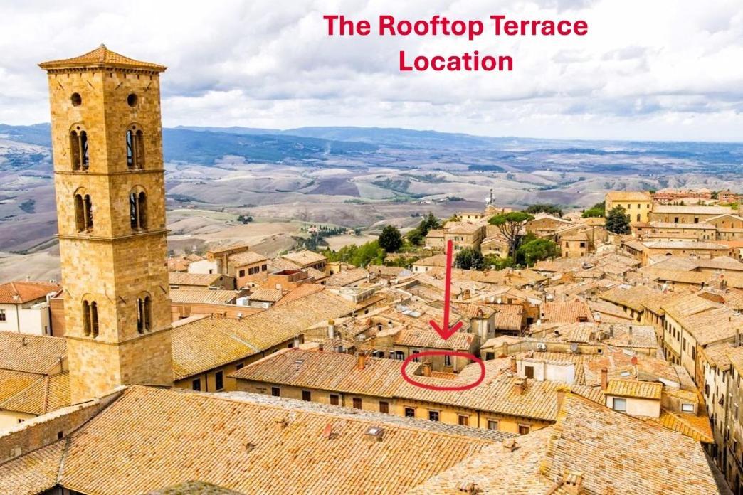 The Walkable Volterra Rooftop Suite Exterior photo